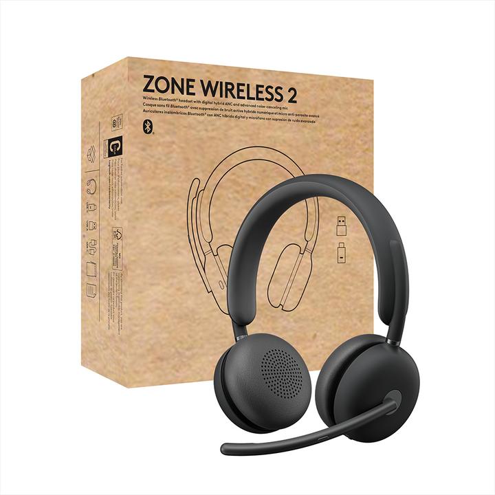 Produktbild Logitech Zone Wireless 2 (Kabelgebunden, Kabellos, USB-C)