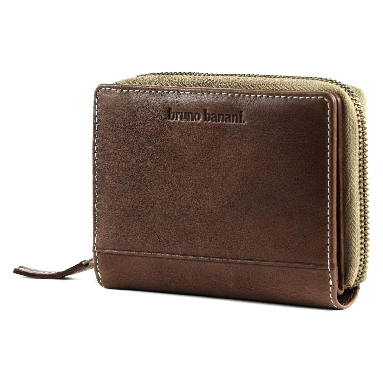 Bruno Banani, Herren, Portemonnaie, Wallet Zip With Flap, Braun