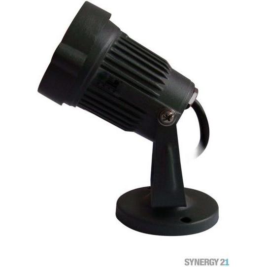 Synergy 21 s21-led-tom01111 Outdoor Spot Lighting 1 W LED schwarz Aussenbeleuchtung - Aussenbeleuchtun (IP65) (S21-LED-TOM01111)