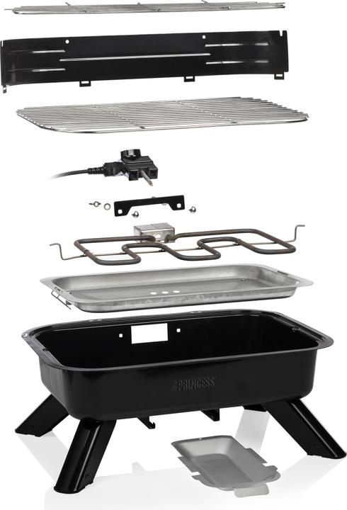 Productafbeelding Princess Hybride grill (2 kW)