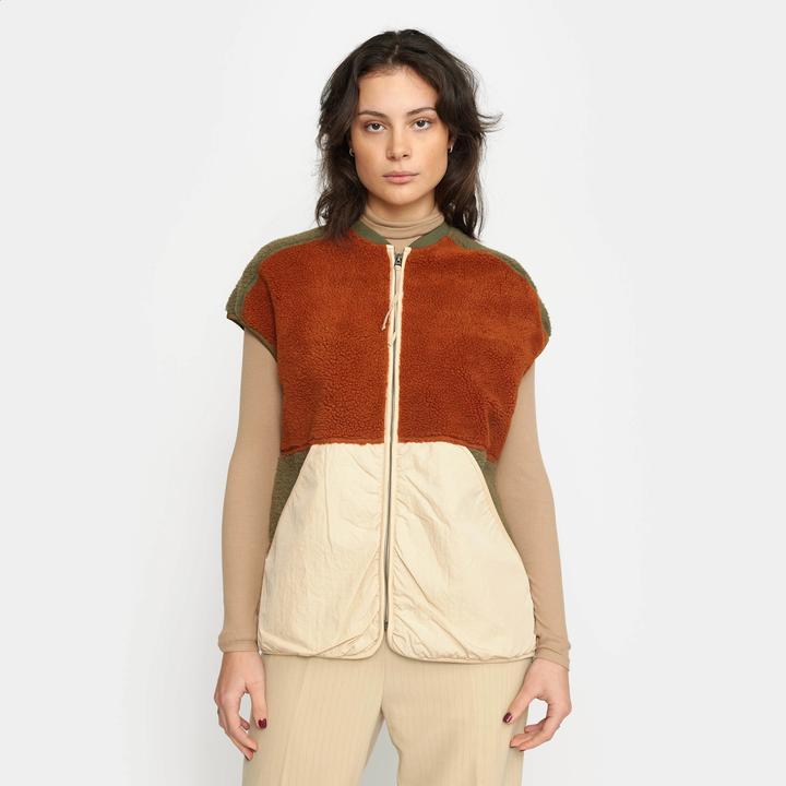 Actual product image Selfhood Women’s sleeveless fleece (XS)