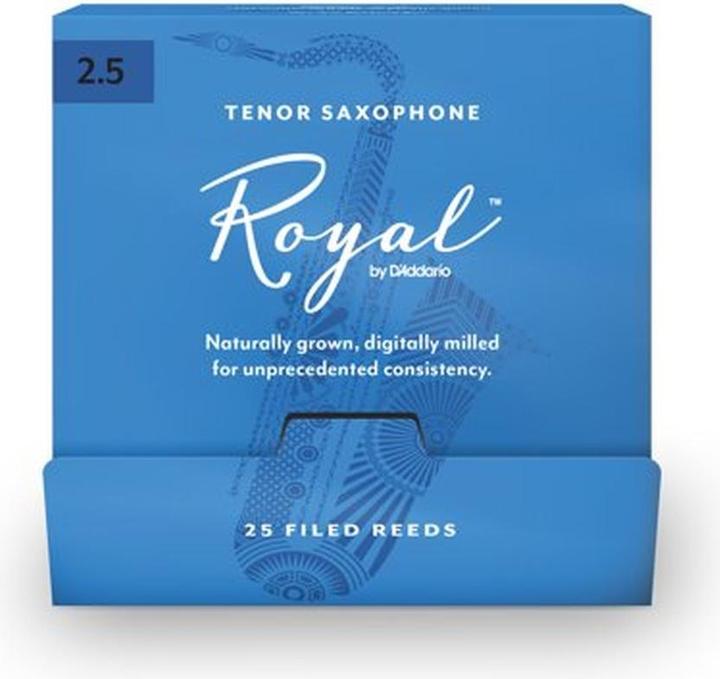 D'Addario Tenor Saxophone Reeds 25 25Count Single Reeds (Saxophon)