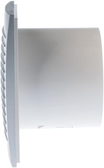Produktbild Euro3plast 100mm Bad-Lüfter mit Feuchtesensor, Silber