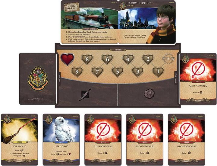 Actual product image Asmodée Harry Potter - Hogwarts Battle (USODB010400) (English)