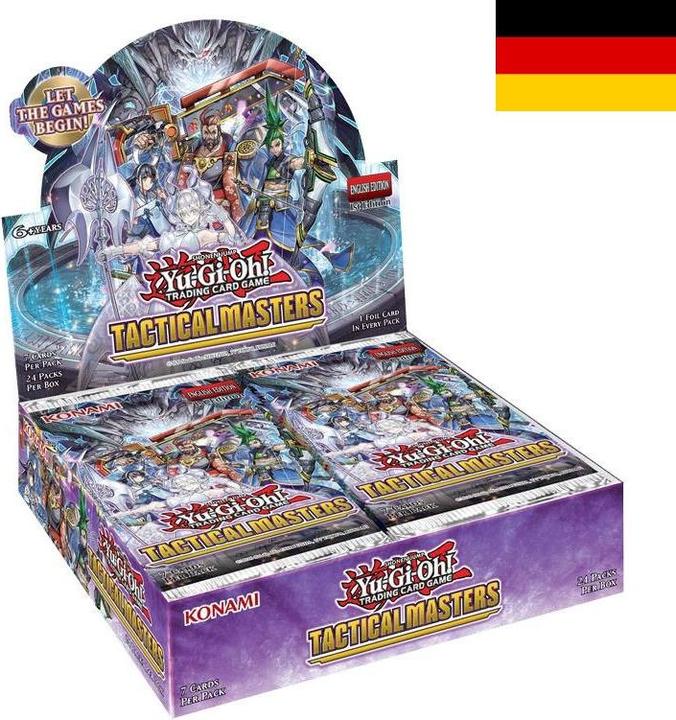 Actual product image Yu-Gi-Oh ! Tactical Masters Booster Display German (German, Booster display)