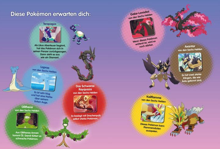 Produktbild Pokémon Erstlesebuch: Das Geheimnis der Sechs Helden (Deutsch, Oliver Bieber, 2026)