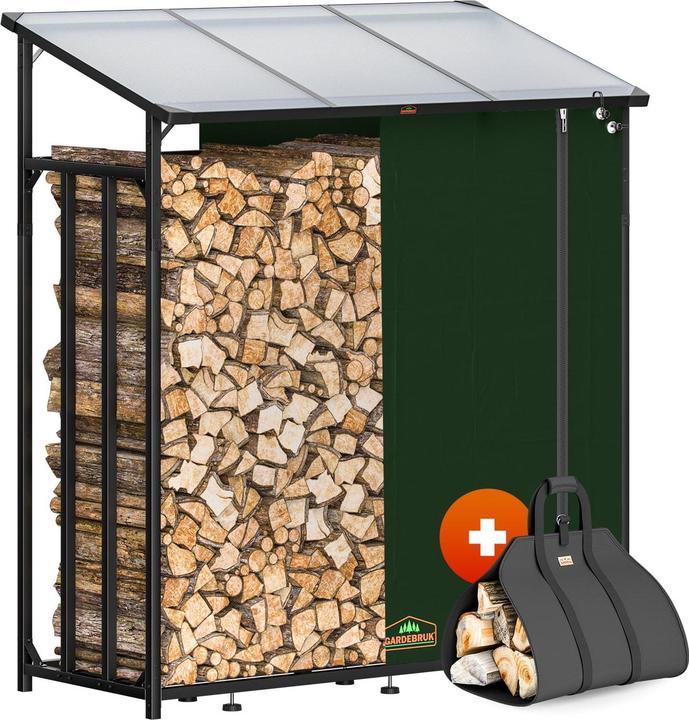 Actual product image Gardebruk Holzlager (163 x 70 x 198 cm)