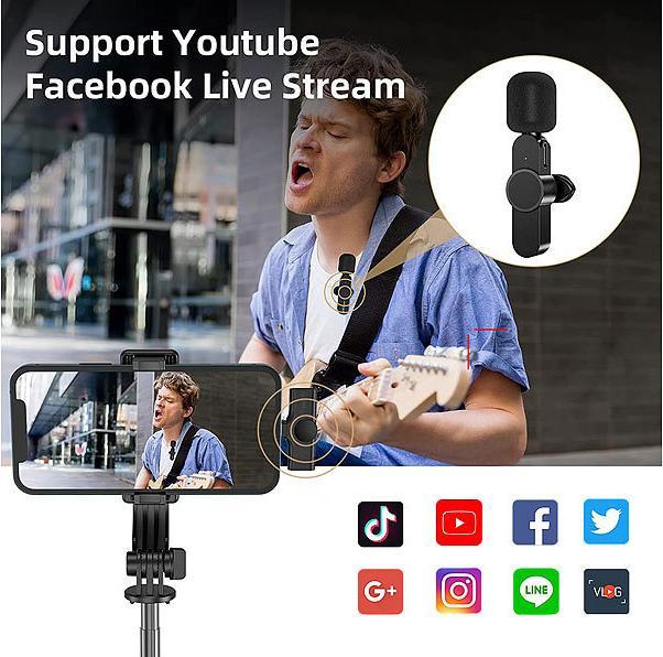 Produktbild Callstel Mini-Funkmikrofon-Set