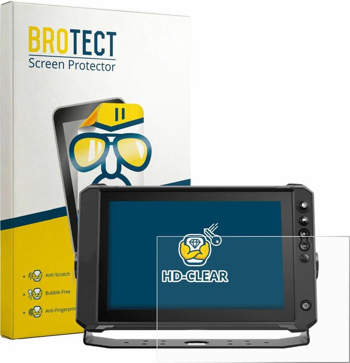 Produktbild BROTECT Schutzfolie für Lowrance Elite FS 12 Displayschutz Displayschutzfolie Folie Klar Transparent