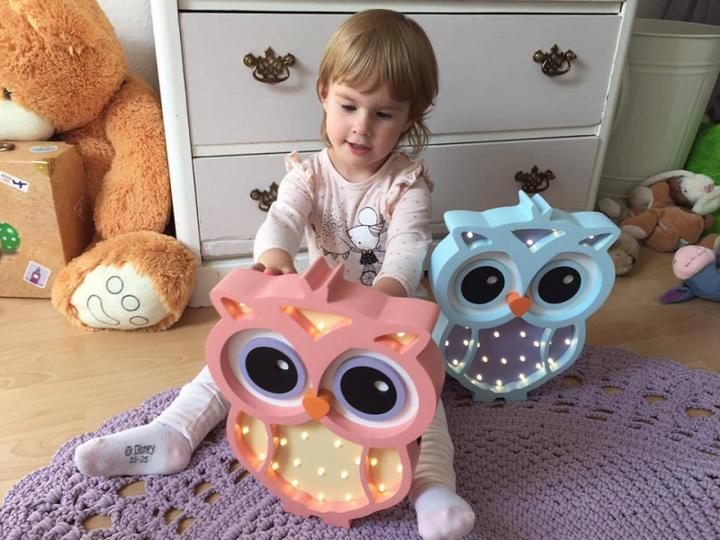 Image du produit HappyMoon Lampe de nuit LED Hibou