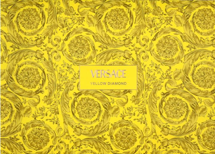 Produktbild Versace Yellow Diamond Spring 2024 Eau de Toilette 90 / Body Lotion Body Smoother / Mini (Parfum set)