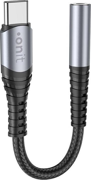 Actual product image Onit Digital Audio Adapter USB-C to 3.5 mm AUX (Digital -> Analog)