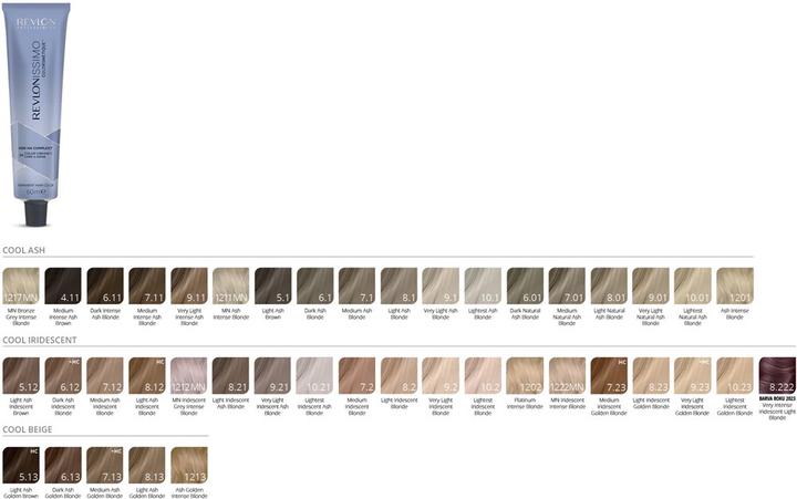 Actual product image Revlon Professional Colorsmetique 7.1 Medium Blonde Ash (Medium blond ash)