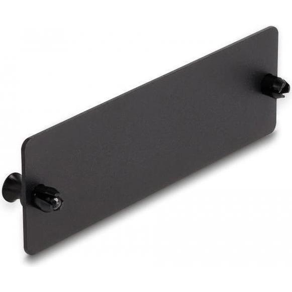 Delock LWL Blindpanel schwarz (0.02 m), Netzwerkkabel