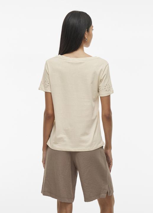 Produktbild Vila Rundhals Oberteil mit kurzen Ärmeln (M)