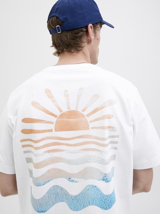 Actual product image Jack & Jones Gedruckt Rundhalsausschnitt T-shirt T-shirt (L)