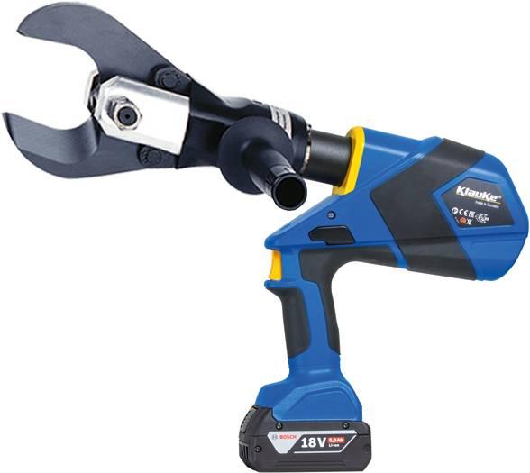 Produktbild Klauke KLA ES65CFB Kabelschere Akkuhydr. Next Gen. 65mmD Bosch Akku 5Ah
