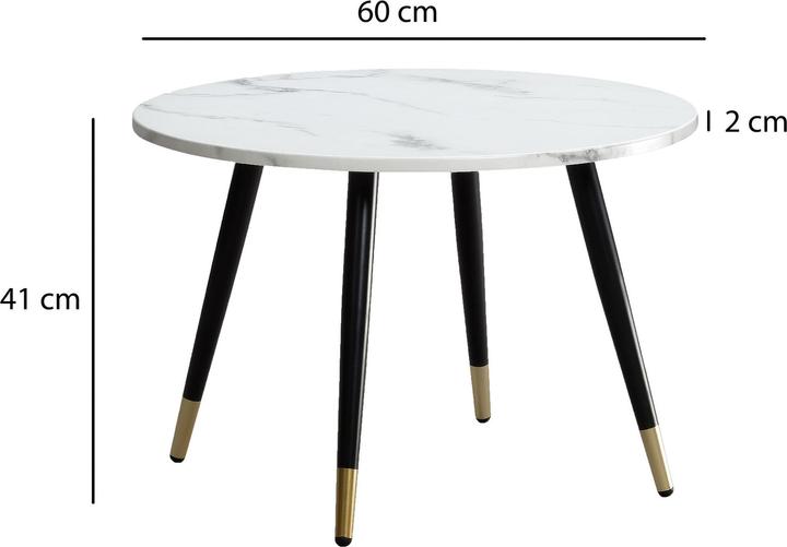 Immagine prodotto FineBuy Tavolo da divano (60 x 60 x 41 cm)