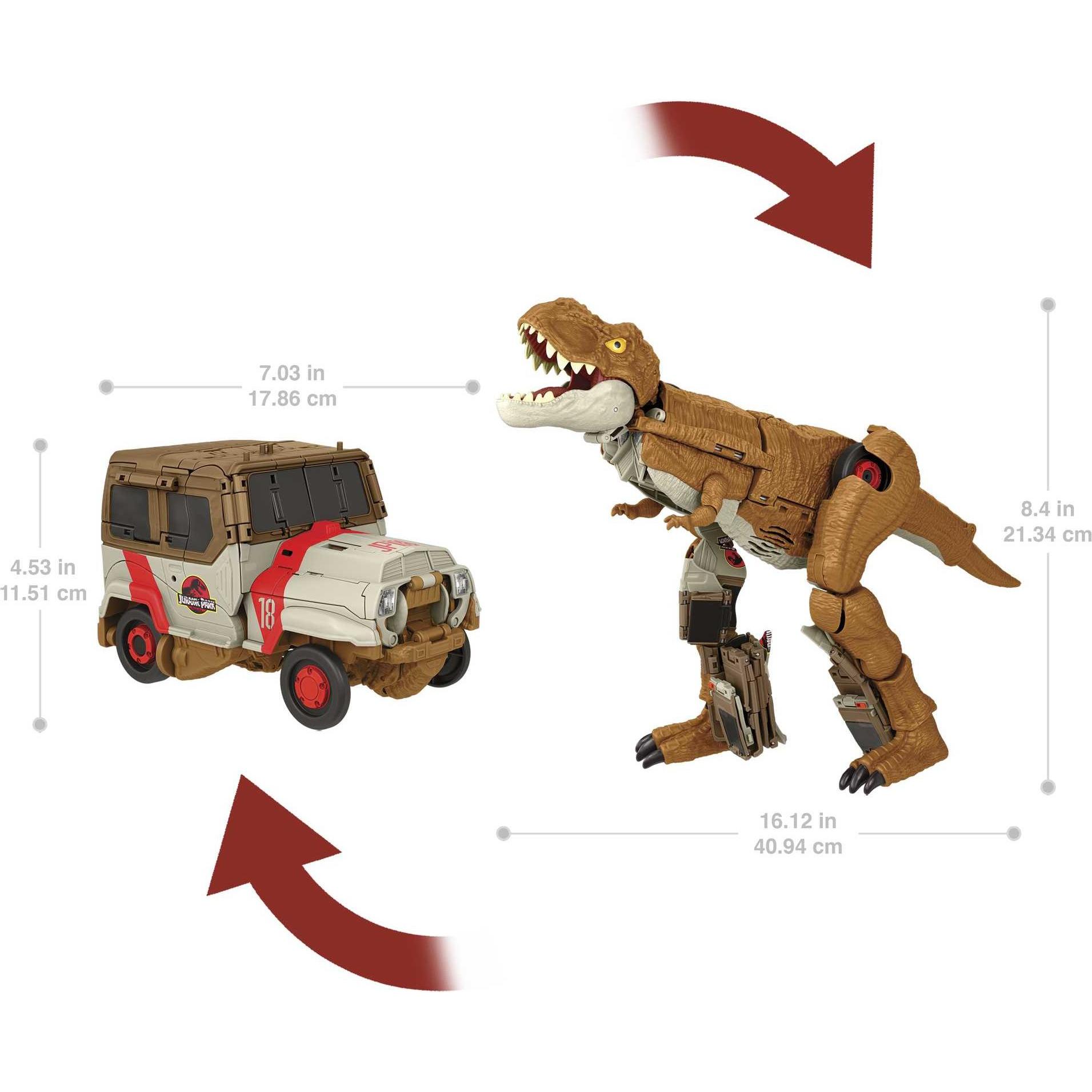 Thumbnail - Jurassic World Fierce Changers Chase N' Roar T-Rex