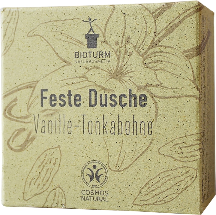 Bioturm Douche solide vanille-fève tonka (100 ml)