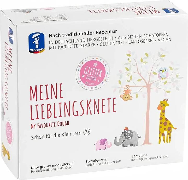 Produktbild Feuchtmann Meine Lieblingsknete Glitter 4x130g