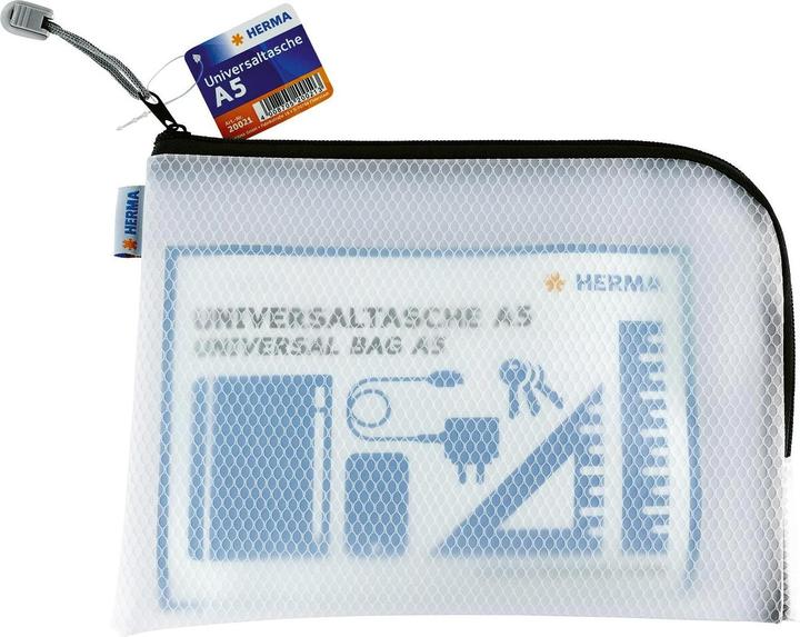 Produktbild HERMA Reissverschluss-Tasche A5