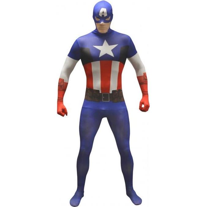 Morphsuits Marvel: Basic Captain America (L)