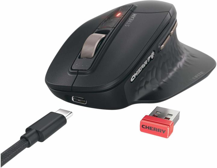 Produktbild CHERRY Stream mouse ultimate (Kabelgebunden, Kabellos)