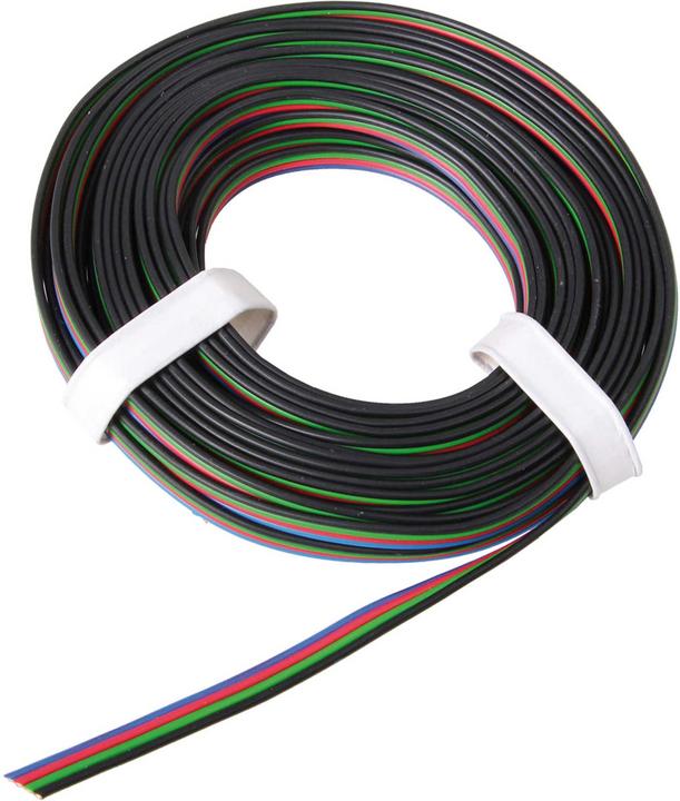 Produktbild Donau VIERLINGSLITZE 0,25 mm² / 10m RGB-LED (10 m)