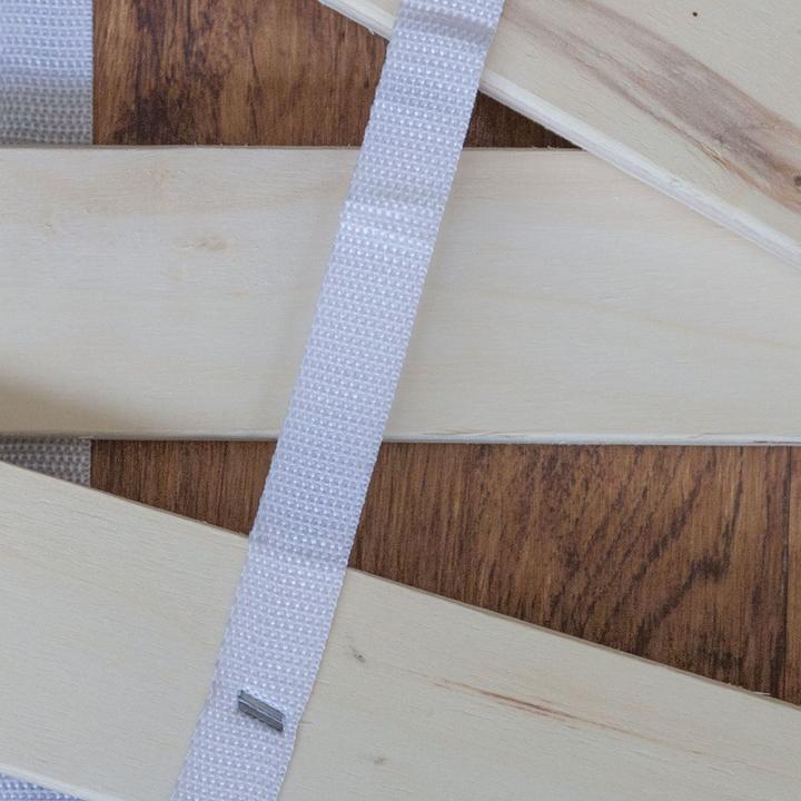 Actual product image Floki24 Slatted frame - 140 x 200 cm - Rolling slatted frame solid pine bed Rolling frame