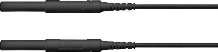 Actual product image Schutzinger Schützinger HSPL 8568 / AWG16 / 50 / SW Safety test lead (plug 4 mm -