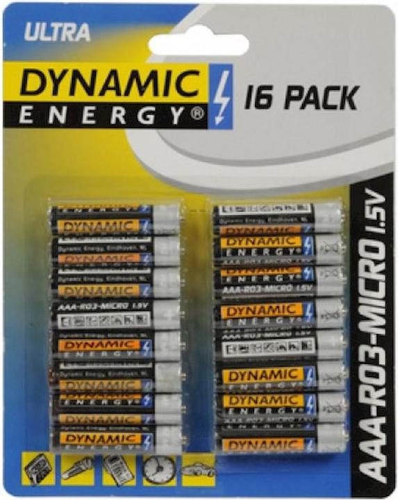 Dynamic Energy Ultra (16 Stk., AAA, 142 mAh)