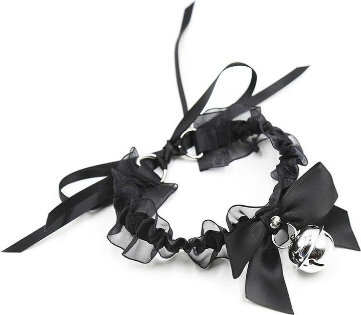 Actual product image Ohmama Fetish Lace Fetish Collar