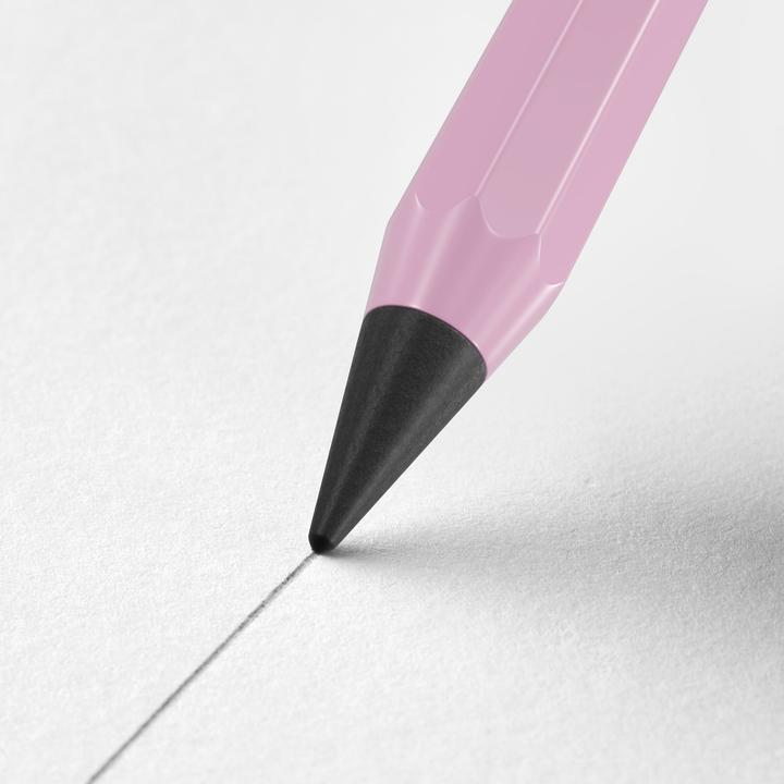 Actual product image Pelikan Endless Pencil Pink Powder /b (HB, 3x)