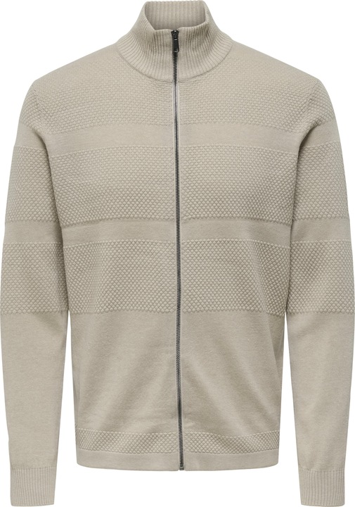 Image du produit Only & Sons Onsmalik Reg 12 Pin Zip Cardigan Knit (L)