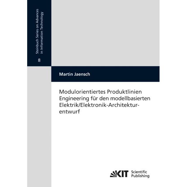 Modulorientiertes Produktlinien Engineering für den modellbasierten Elektrik/Elektronik-Architekture, Fachbücher von Mar...