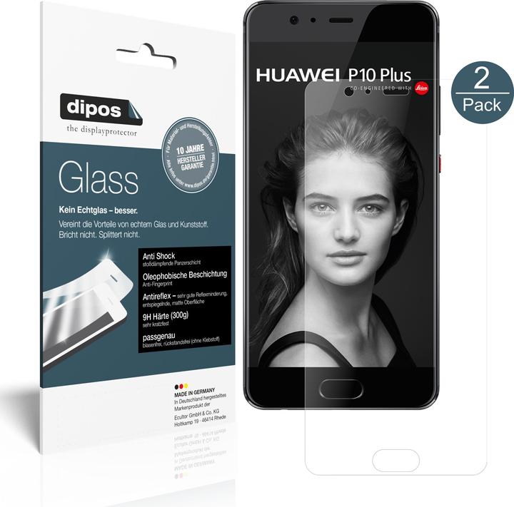 Brotect Pellicola Protettiva Opaca Per Huawei P10 Plus (2 Pezzi) - Antigraffio, Anti-Riflesso E Anti-impronte
