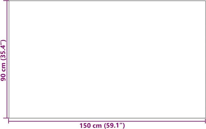 Produktbild vidaXL Fussmatte (150 x 90 cm)