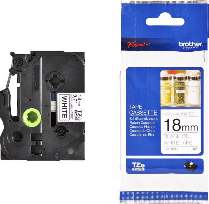 Produktbild Brother Tze-N241 (1.80 cm, Weiss)