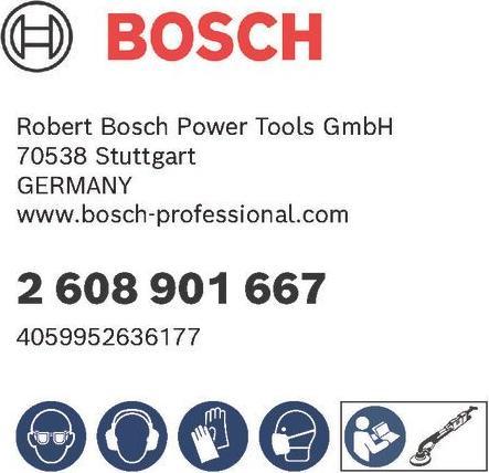 Image du produit Bosch Professional Zubehör EXPERT M480 Kit filet abrasif, 225 mm, G 80/120/180/Protège-abrasif, 7 pièces (80, 120, 180)