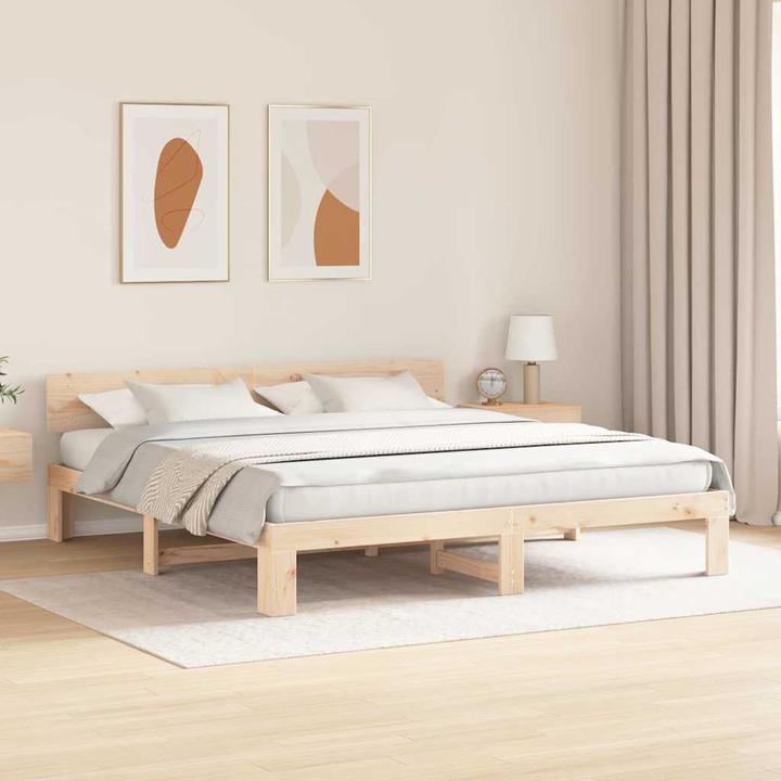 Image du produit vidaXL Modernes Bett (200 x 200 cm)