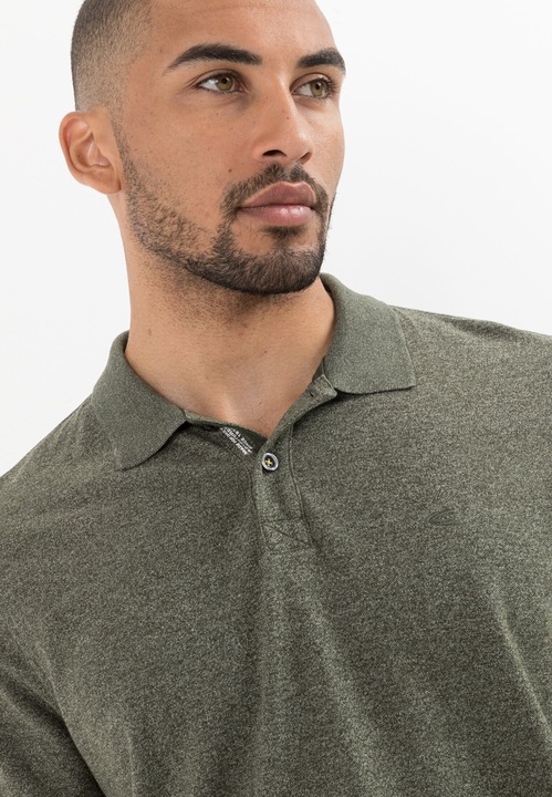 Actual product image Camel Active Short-sleeved polo shirt in sustainable cotton mix (M)