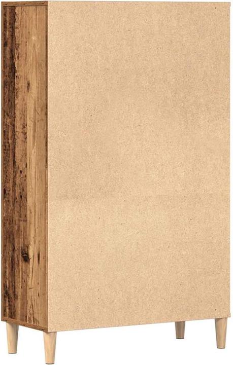 Image du produit VidaXL Highboard Altholz-Optik 70x31x115 cm Holzwerkstoff (70 x 31 x 115 cm)
