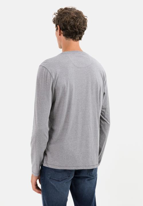 Produktbild Camel Active Langarm Henleyshirt aus nachhaltigen Baumwollmix (M)