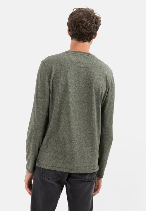 Produktbild Camel Active Langarm Henleyshirt aus nachhaltigen Baumwollmix (4XL)