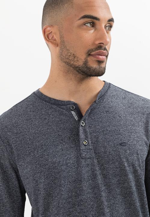 Produktbild Camel Active Langarm Henleyshirt aus nachhaltigen Baumwollmix (4XL)