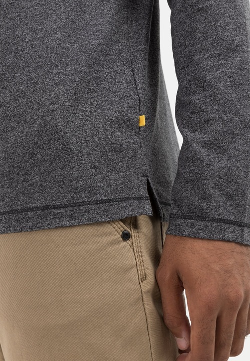 Actual product image Camel Active Long sleeve henley shirt in sustainable cotton mix (6XL)