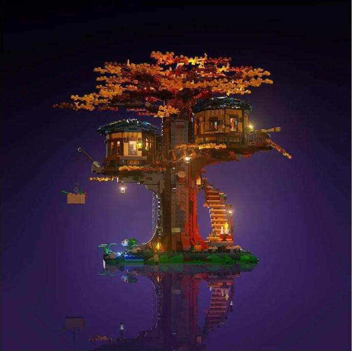 Produktbild Light my bricks LMB 2.0 LED Licht Set für LEGO® 21318 Baumhaus