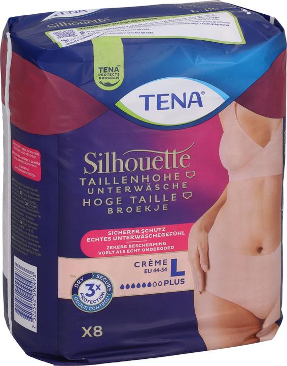 Produktbild Tena Silhouette Pants Crème Large (8 x, Large)