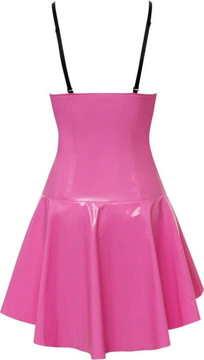 Actual product image Black Level Lacquer dress (S)